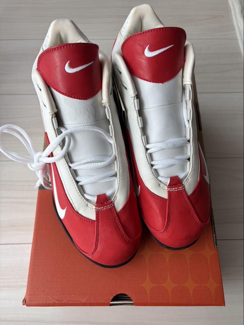 Nike スパイクシューズ ホワイト/レッド