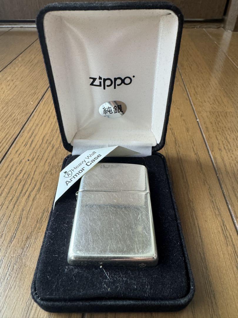 ZIPPO STERLING SILVER 2007 Armor Case喫煙具・ライター