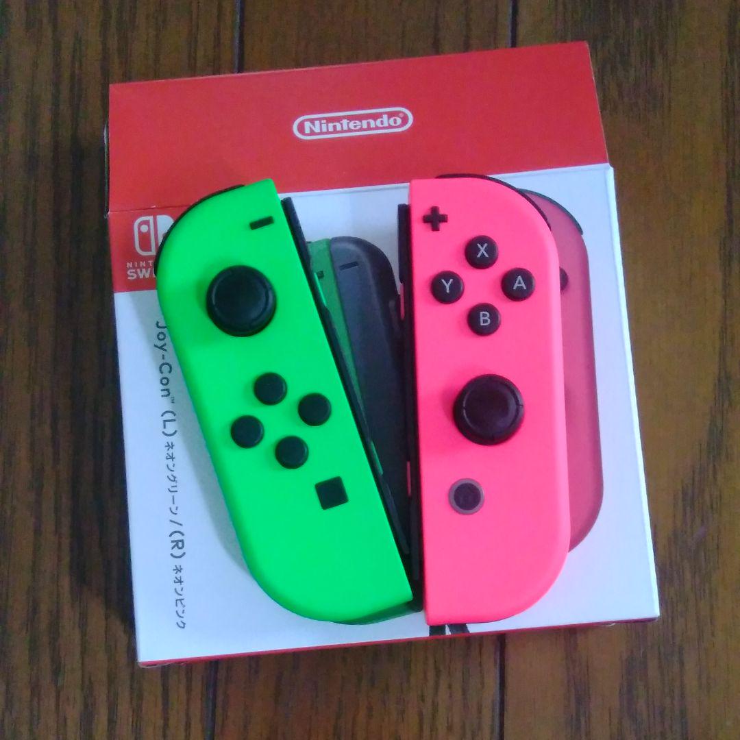国内発送 Nintendo JOY-CON ネオングリーン/ネオンピ… (L)/(R) - 家庭用ゲーム本体