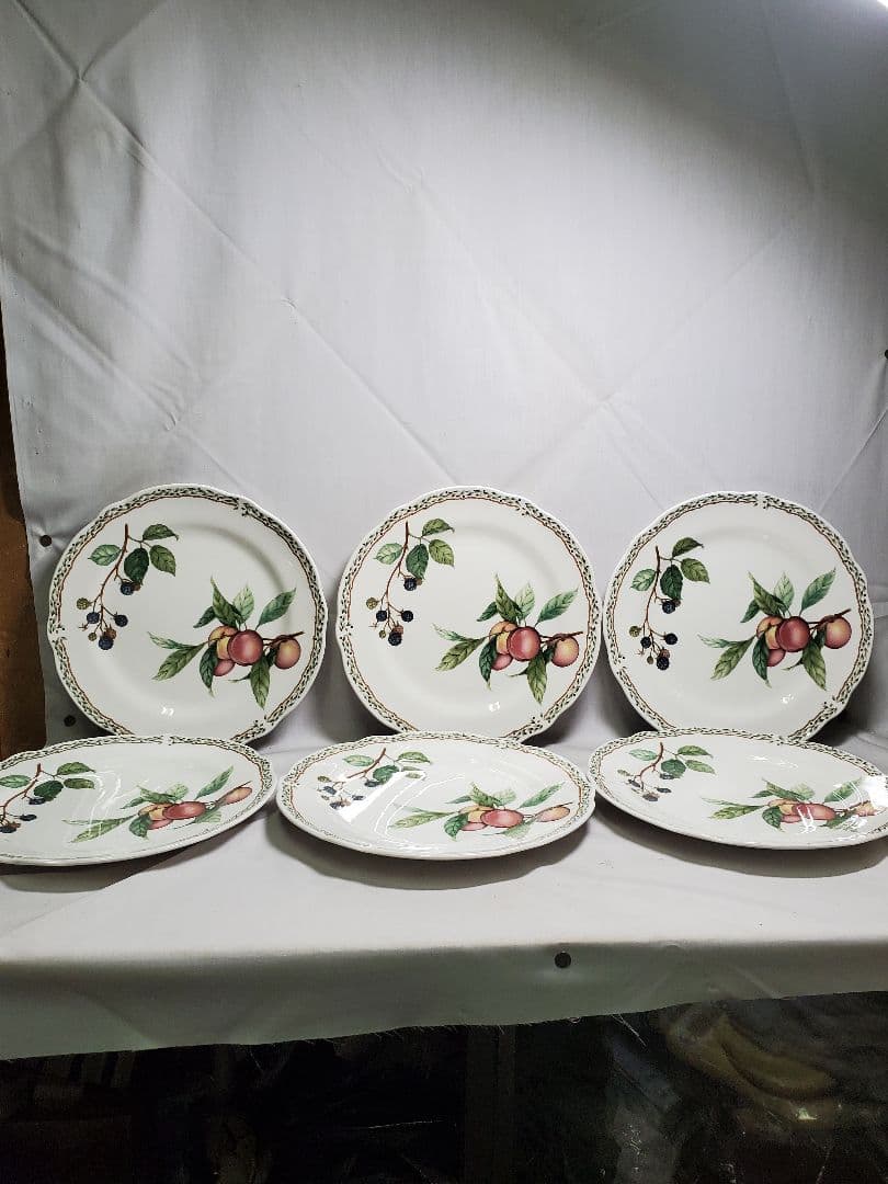 ノリタケ ロイヤルオーチャード ミート皿6枚 プリマチャイナNORITAKE