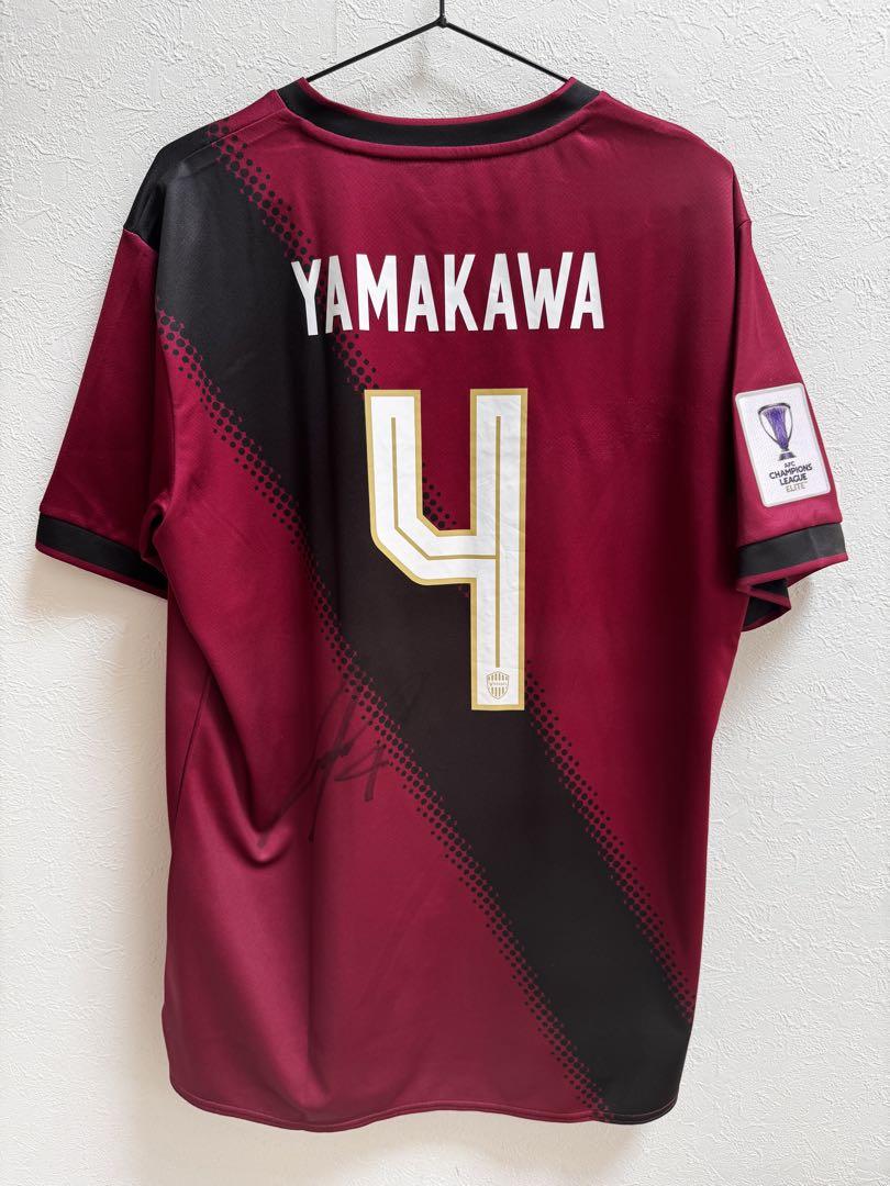 [3XL山川サイン入]ヴィッセル神戸2024-25 ACLEレプリカユニフォーム