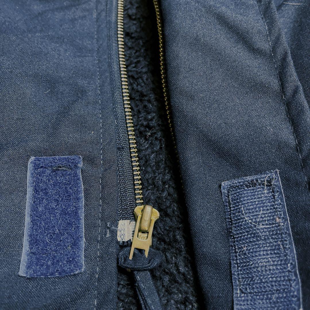 90s US NAVY アラミドデッキジャケット L
