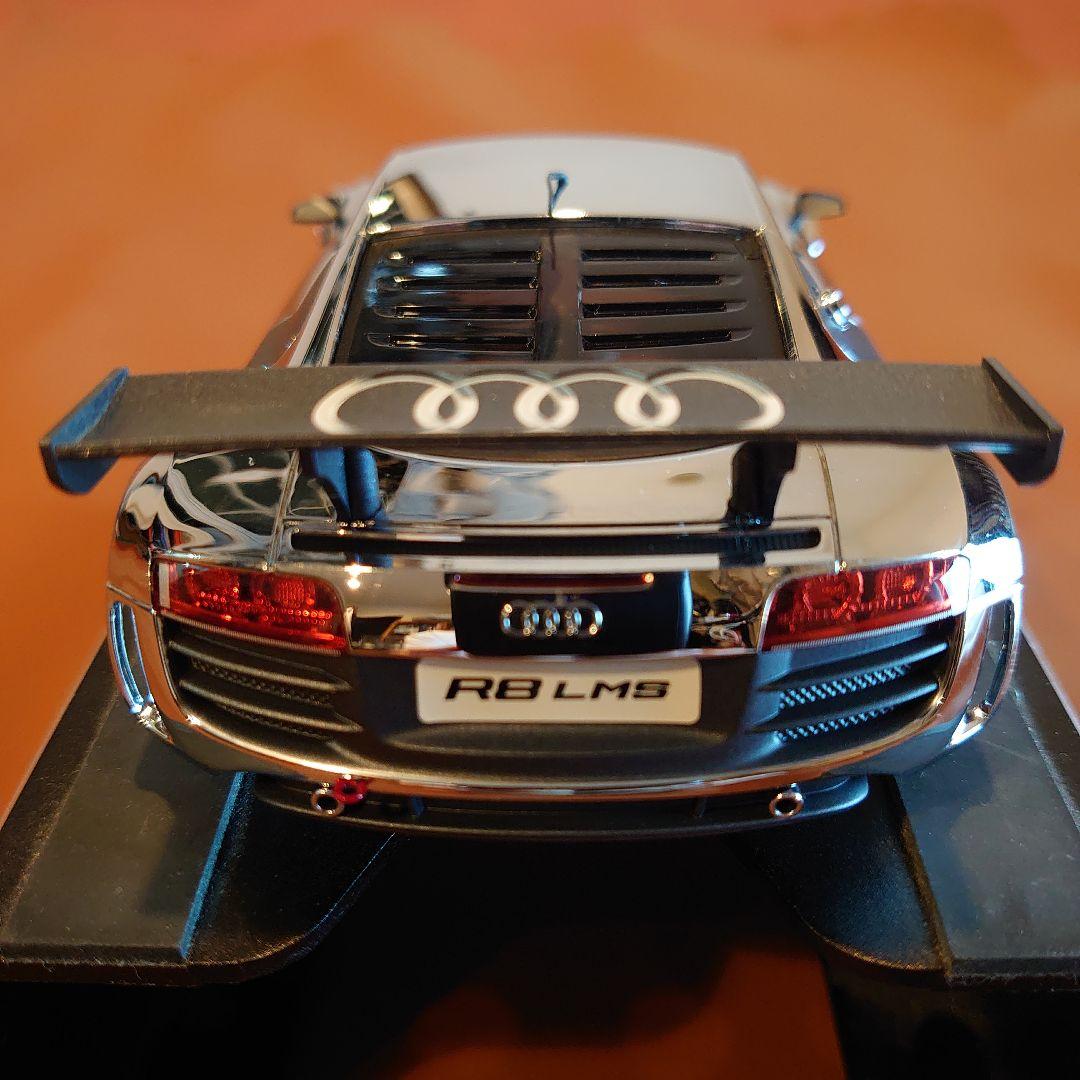 京商ミニッツAudi R8 LMS クローム メーカー塗装済ボディセット