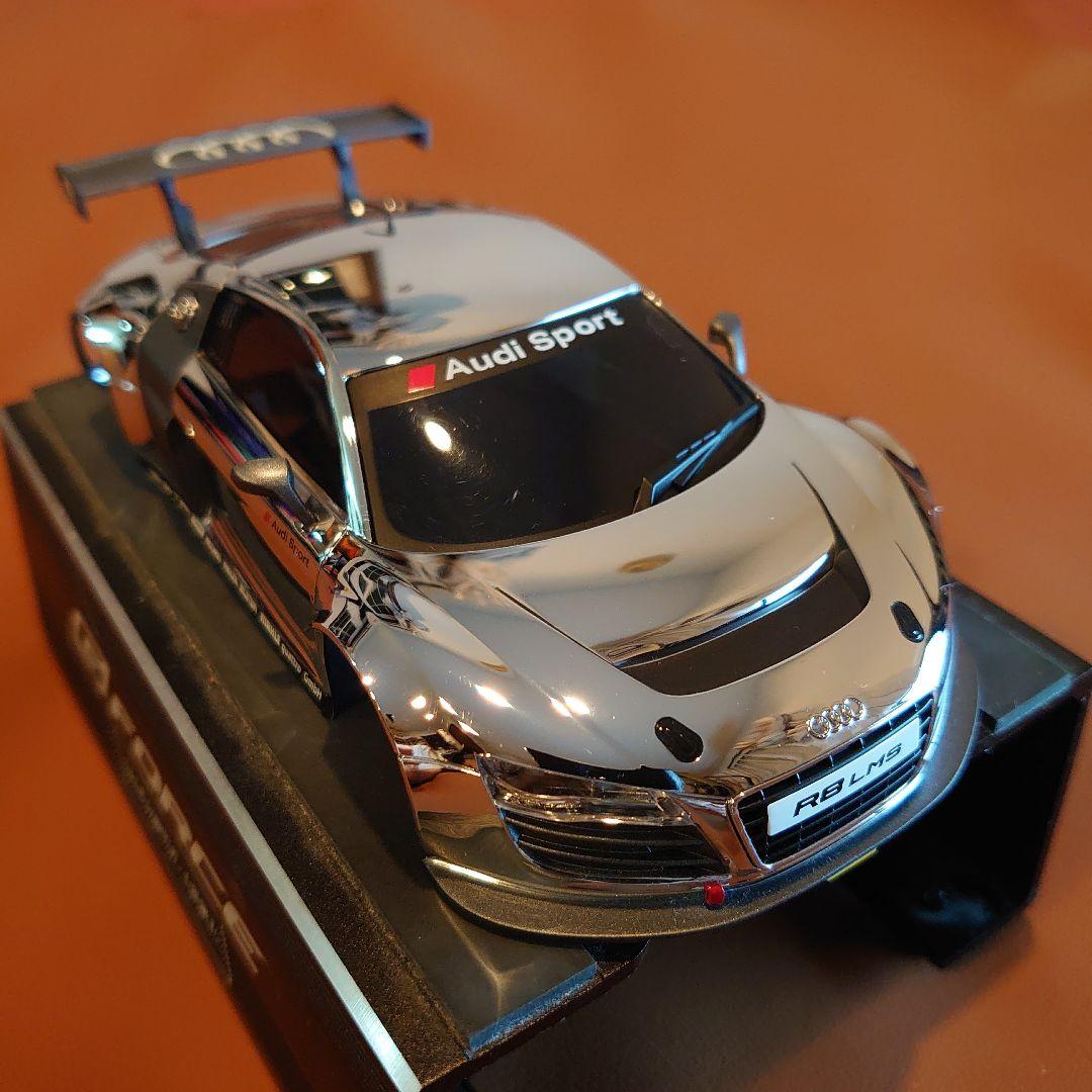 京商ミニッツAudi R8 LMS クローム メーカー塗装済ボディセット