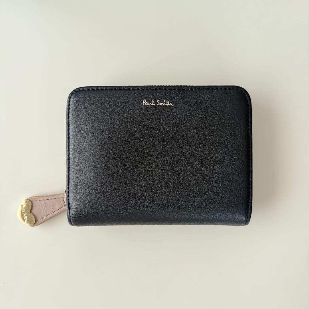 Paul Smith ブラック 二つ折り財布 - メルカリ