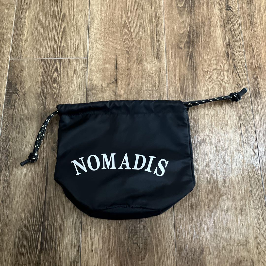 NOMADIS ドローストリングバッグ ブラック