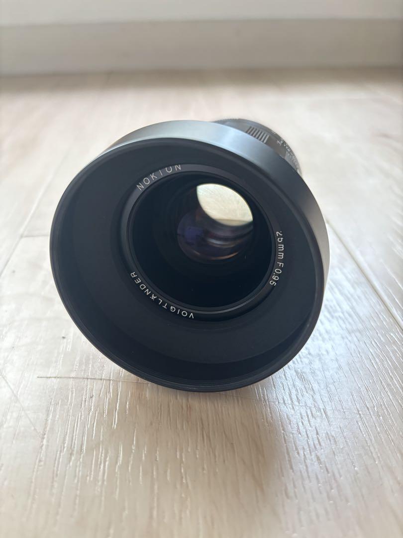 Voigtländer Nokton 25mm f/0.95レンズ