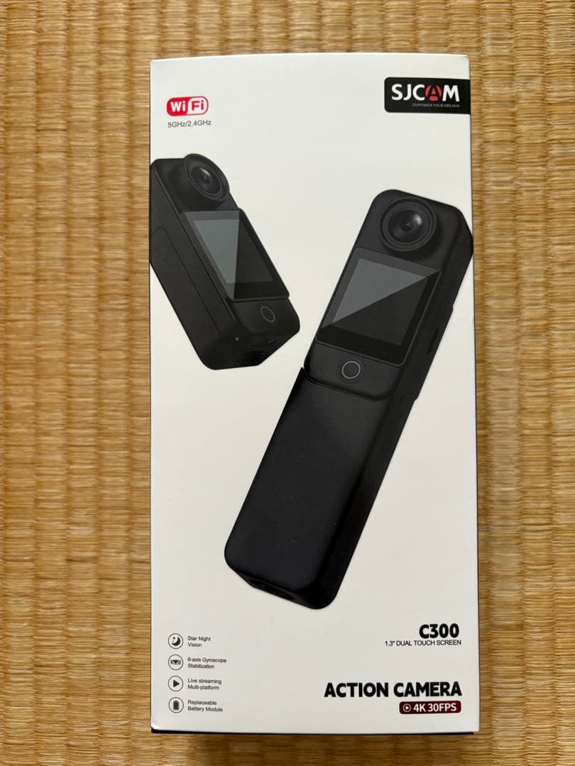 SJCAM C300 アクションカメラ 本体 中古