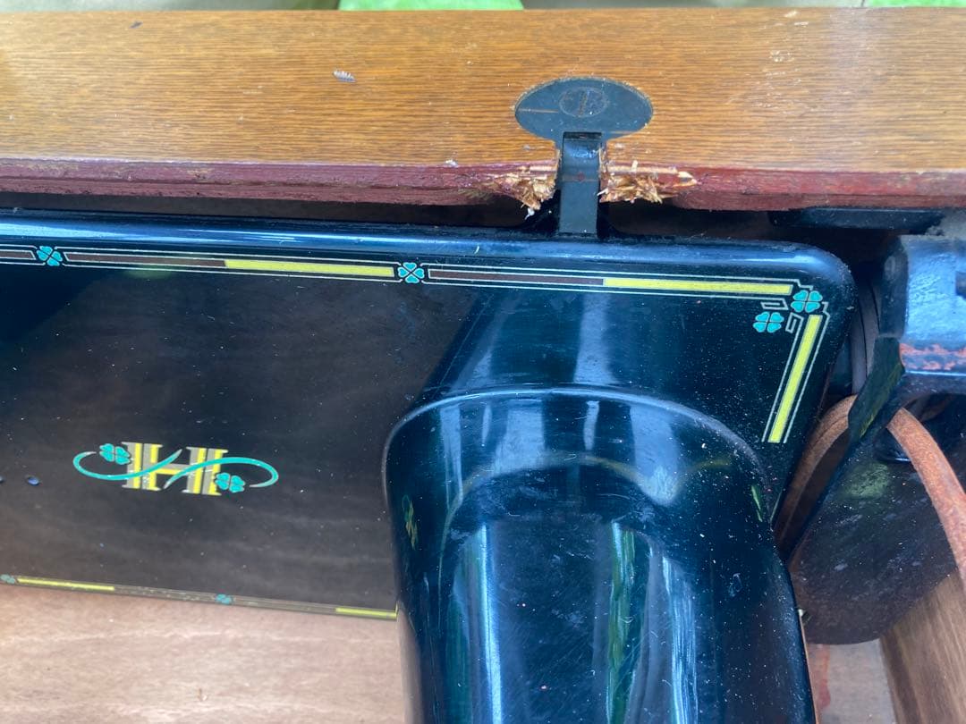 足踏みミシン HAPPY ミシン脚 ミシン台 テーブル脚 アンティーク