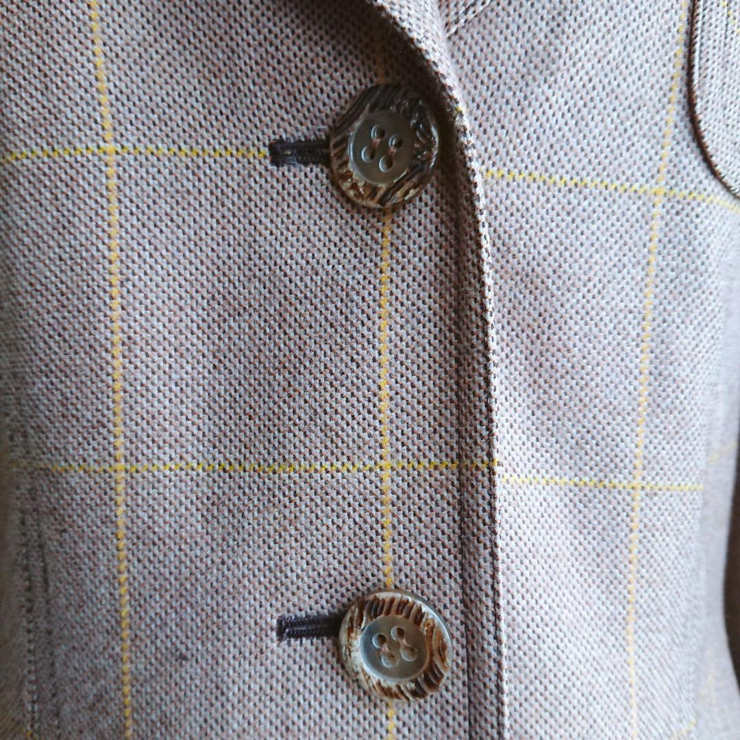 vintage Dior エルボーパッチジャケット 後姿も洗練スタイル