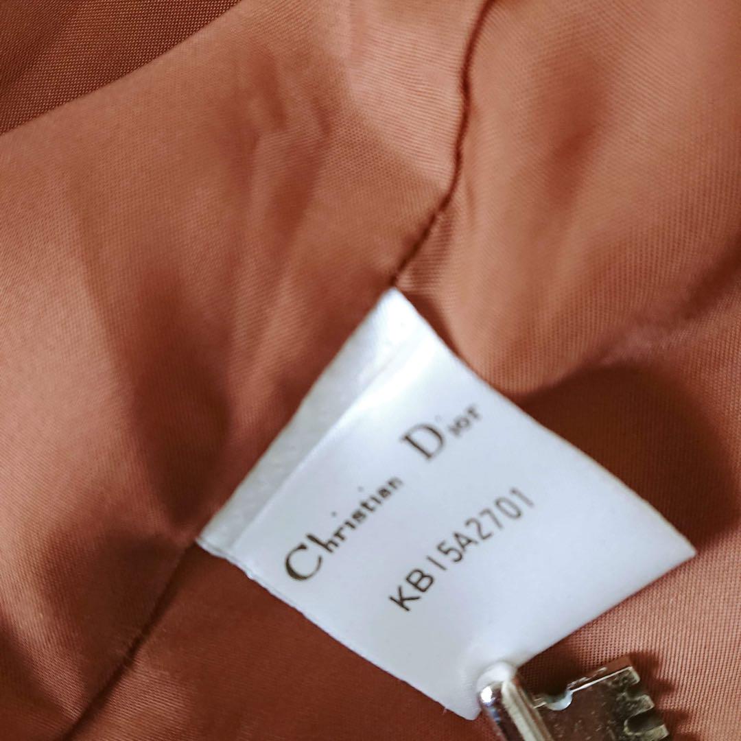 vintage Dior エルボーパッチジャケット 後姿も洗練スタイル