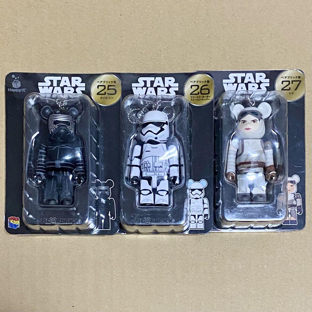 star wars happyくじ　まとめ売り　15点　15回分 Happyくじ BE@RBRICK【 STARWARS 】15体セット(未開封) - メルカリ