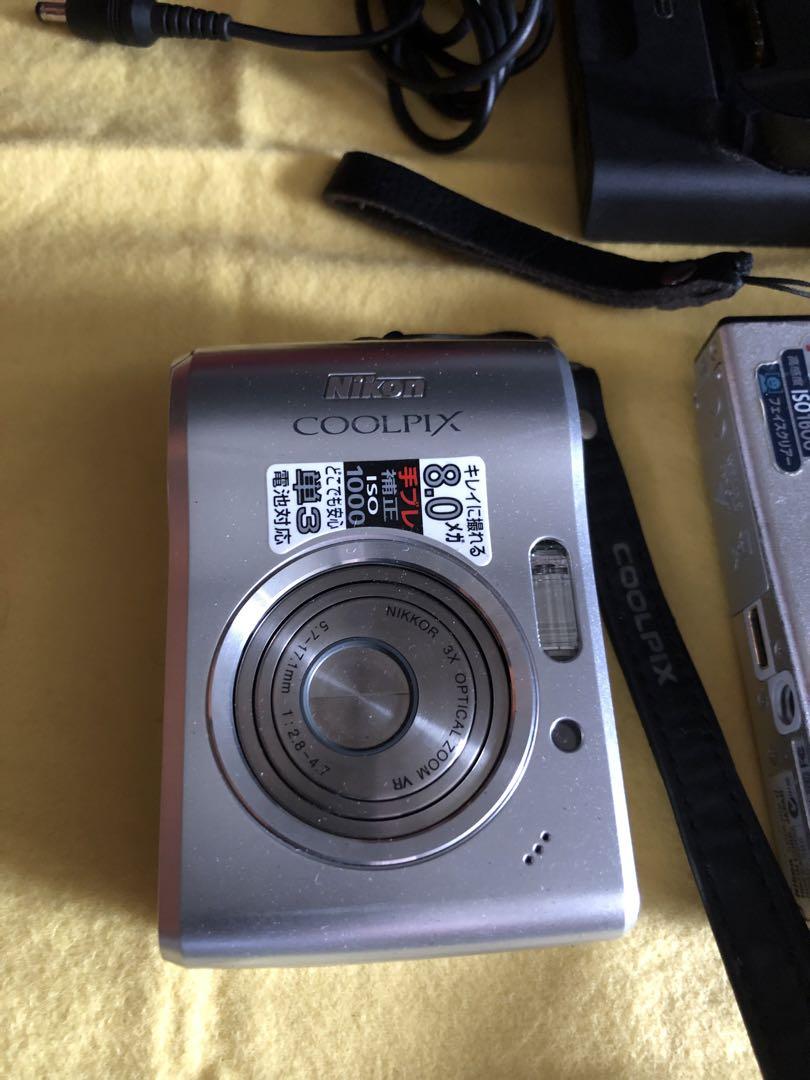 Nikon Coolpix s7、L15 CASIO EXILIM ex-v3