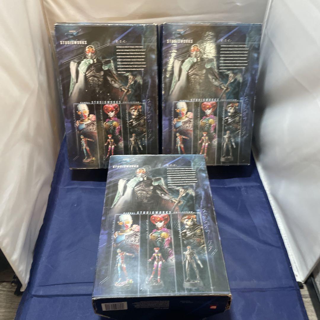 人造人間キカイダー☆S.I.C３体セットスタジオワークス S.I.C. STUDIO WORKS 人造人間キカイダー 3体セット SF