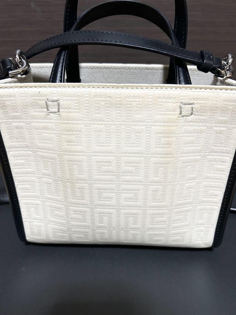 GIVENCHY 4G コーティングキャンバスG ミニトートバッグ