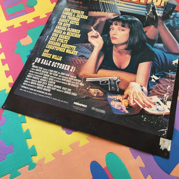 90年代 パルムドール PULP FICTION 映画ポスター