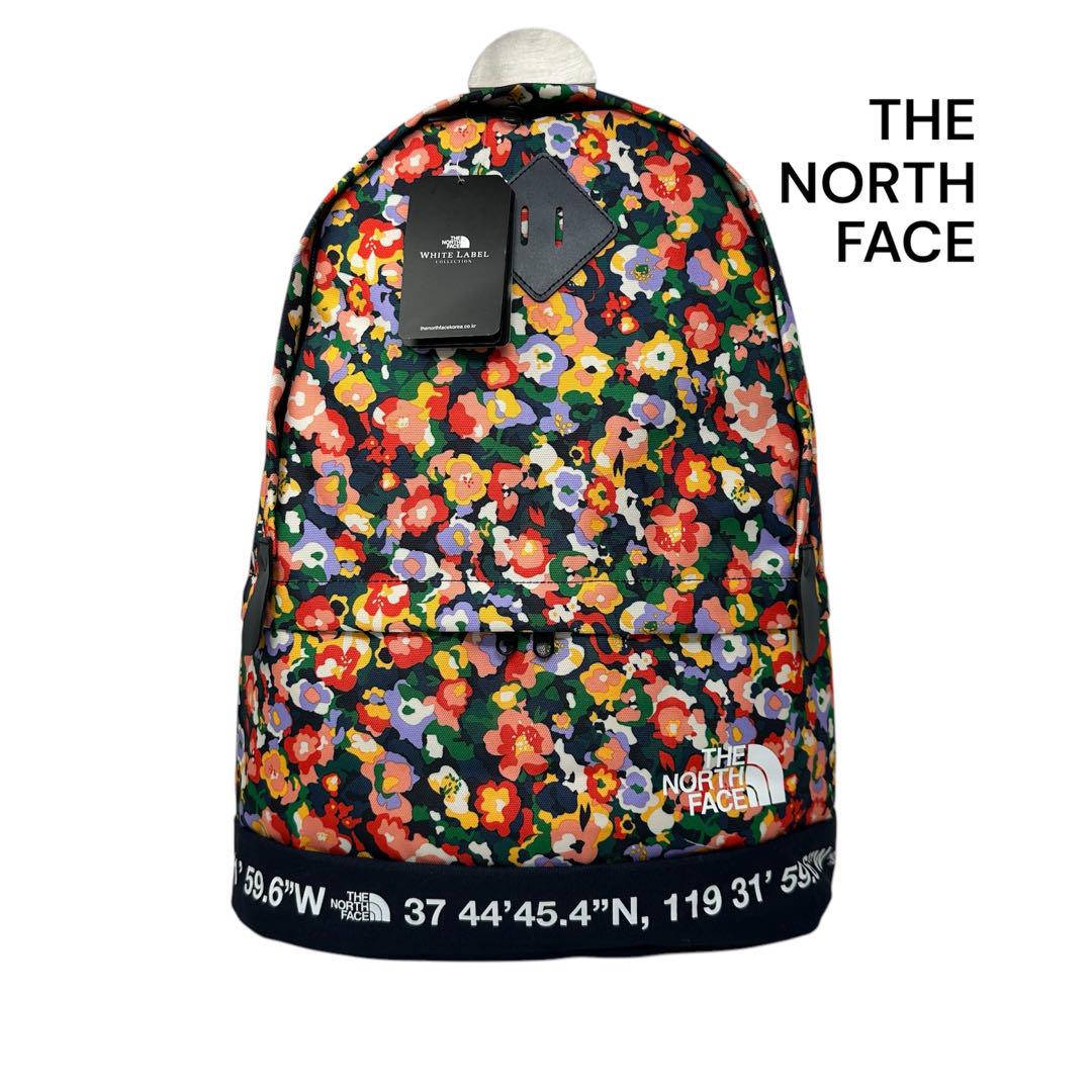 新品タグ付き！THE NORTH FACE フラワープリントバックパック3-N2
