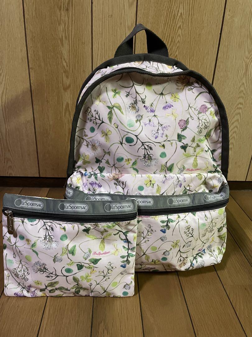 【未使用】Lesportsac フェアリーガーデンボタニカル リュック
