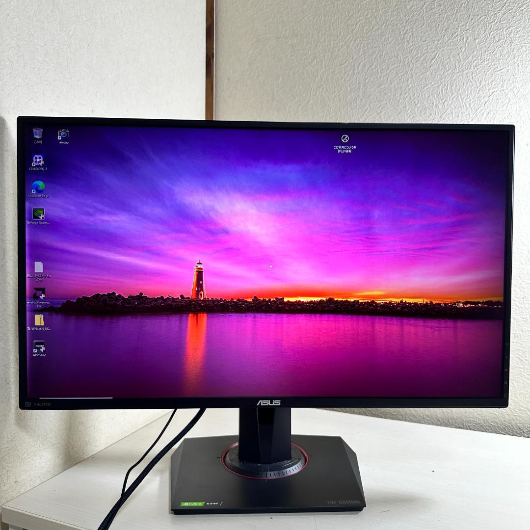 ASUS 165Hz対応 WQHD ゲーミングモニター