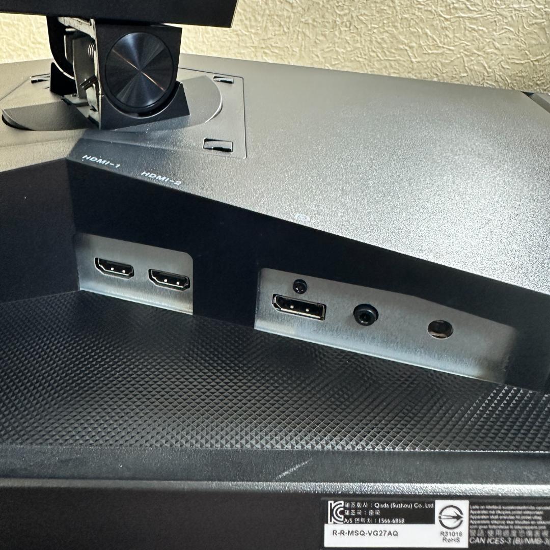 ASUS 165Hz対応 WQHD ゲーミングモニター