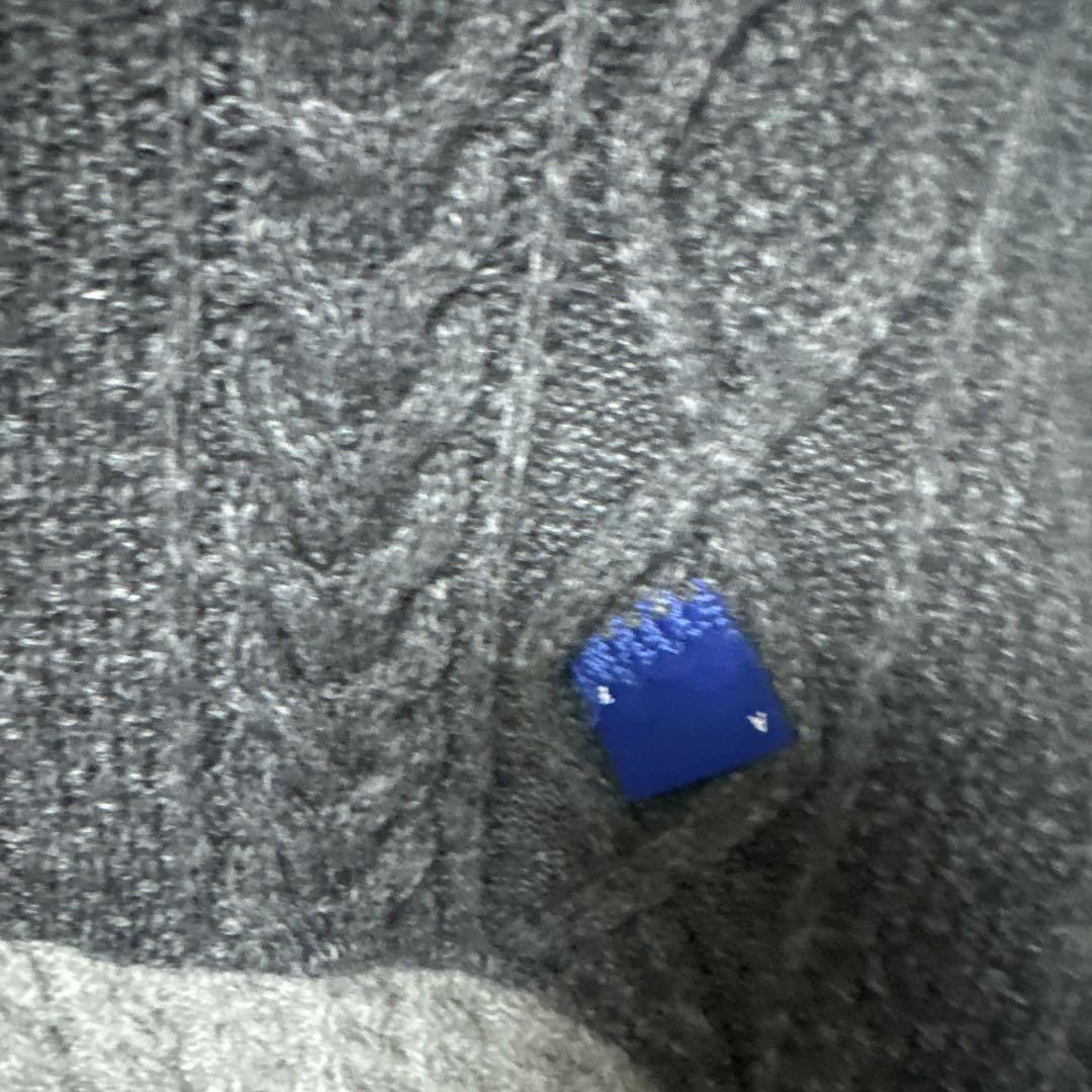 ADERERROR クロップド カーディガン ZARA 背面タグ