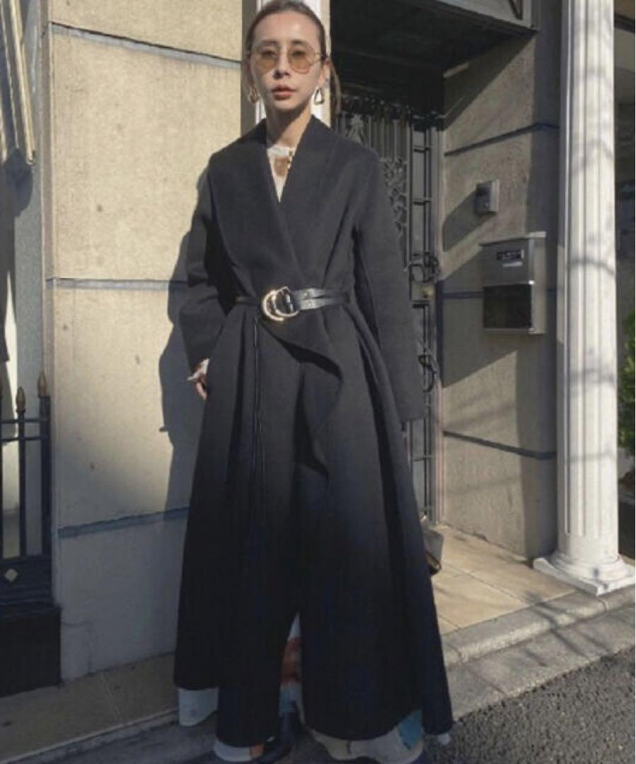 アメリAmeri 完売UNDRESSED FRILL COLLAR COAT