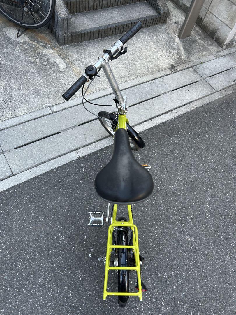 PEUGEOT CitiBike 折りたたみ自転車 ライムグリーン Amazon | 折りたたみ自転車 20インチ CC-10 外装6段変速ギア