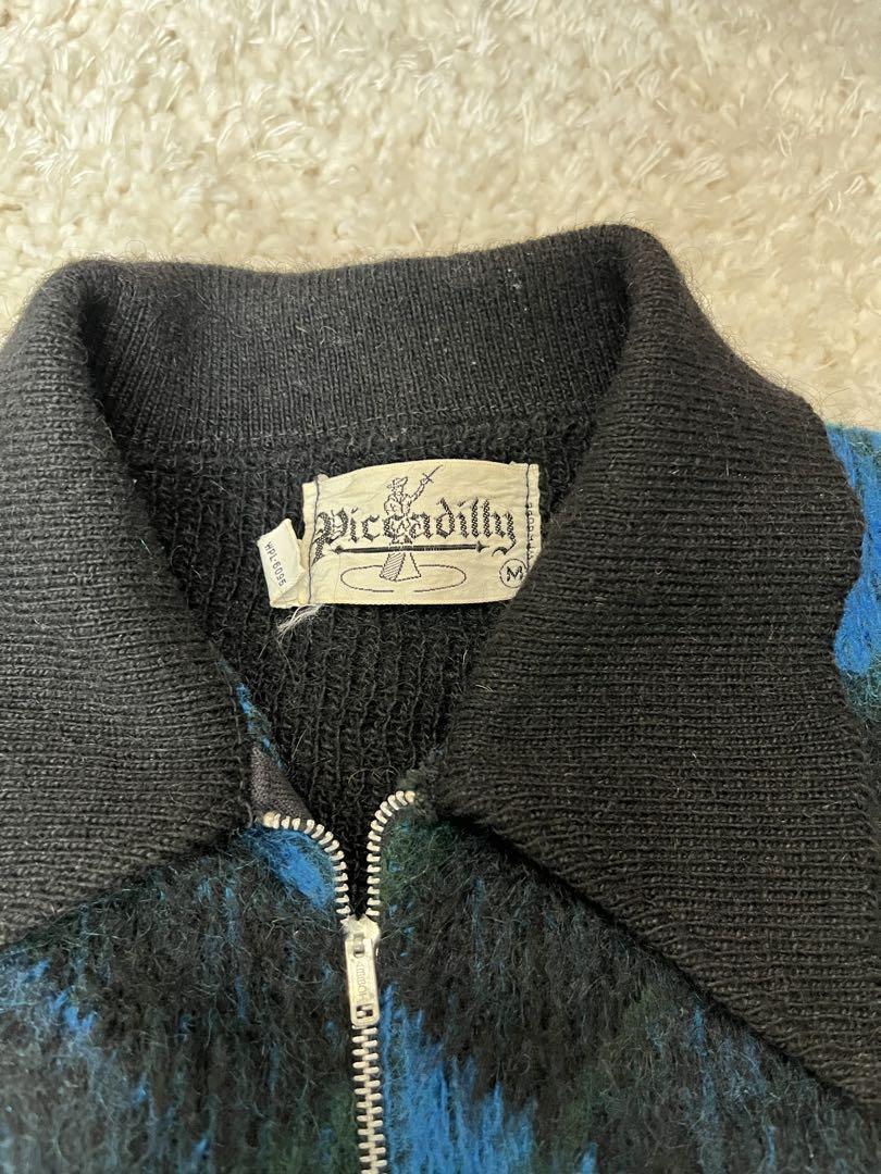 60s Piccadilly ヴィンテージ モヘア ニット カーディガン