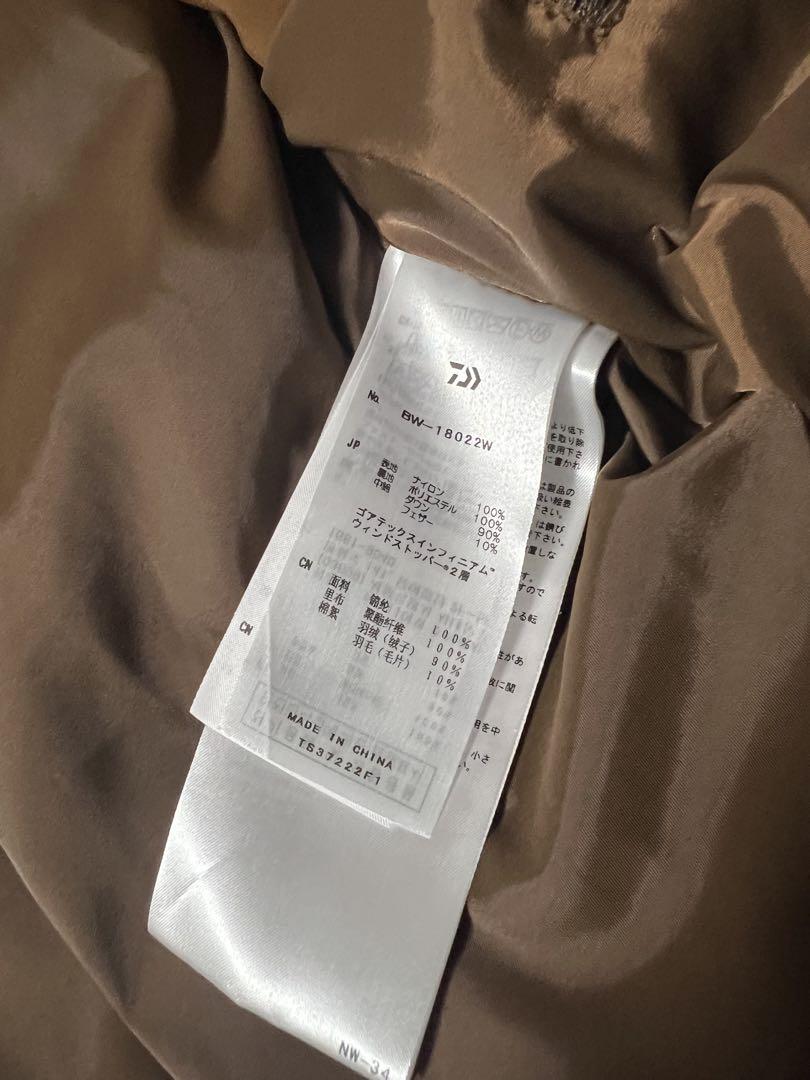ダイワピア39 GORETEX INFINIUM FIELD DOWN VEST