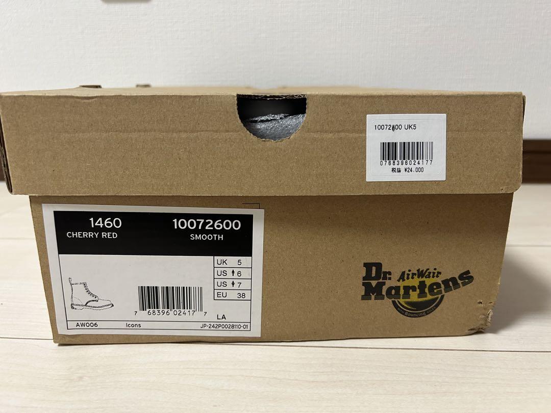 Dr.Martens ドクターマーチン　1460 smooth チェリーレッド