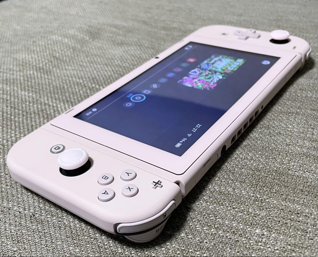 桜ピンクカスタム】Nintendo Switch一式 - メルカリ