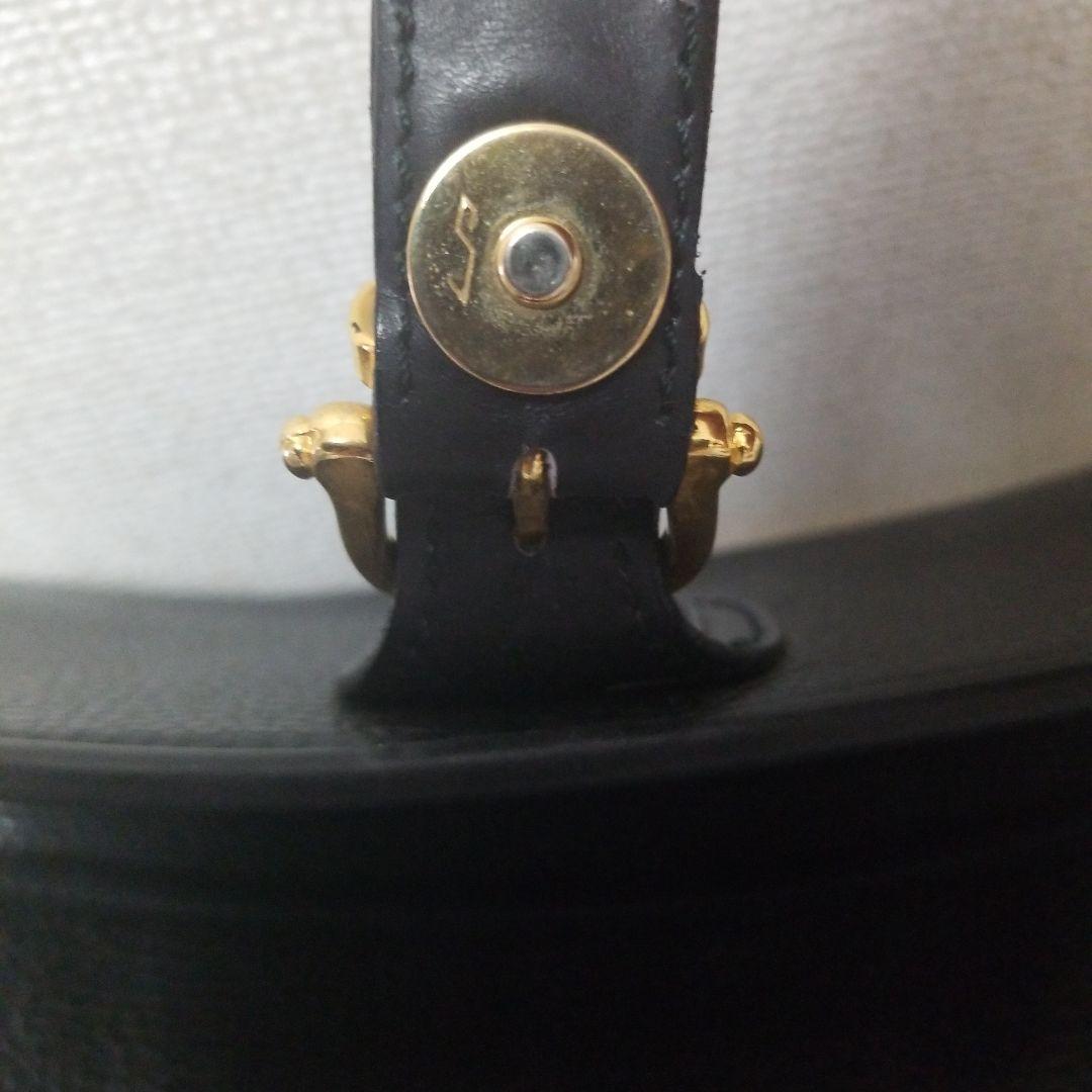 CELINE セリーヌ ロゴ　 ショルダーバック レザー イタリア製