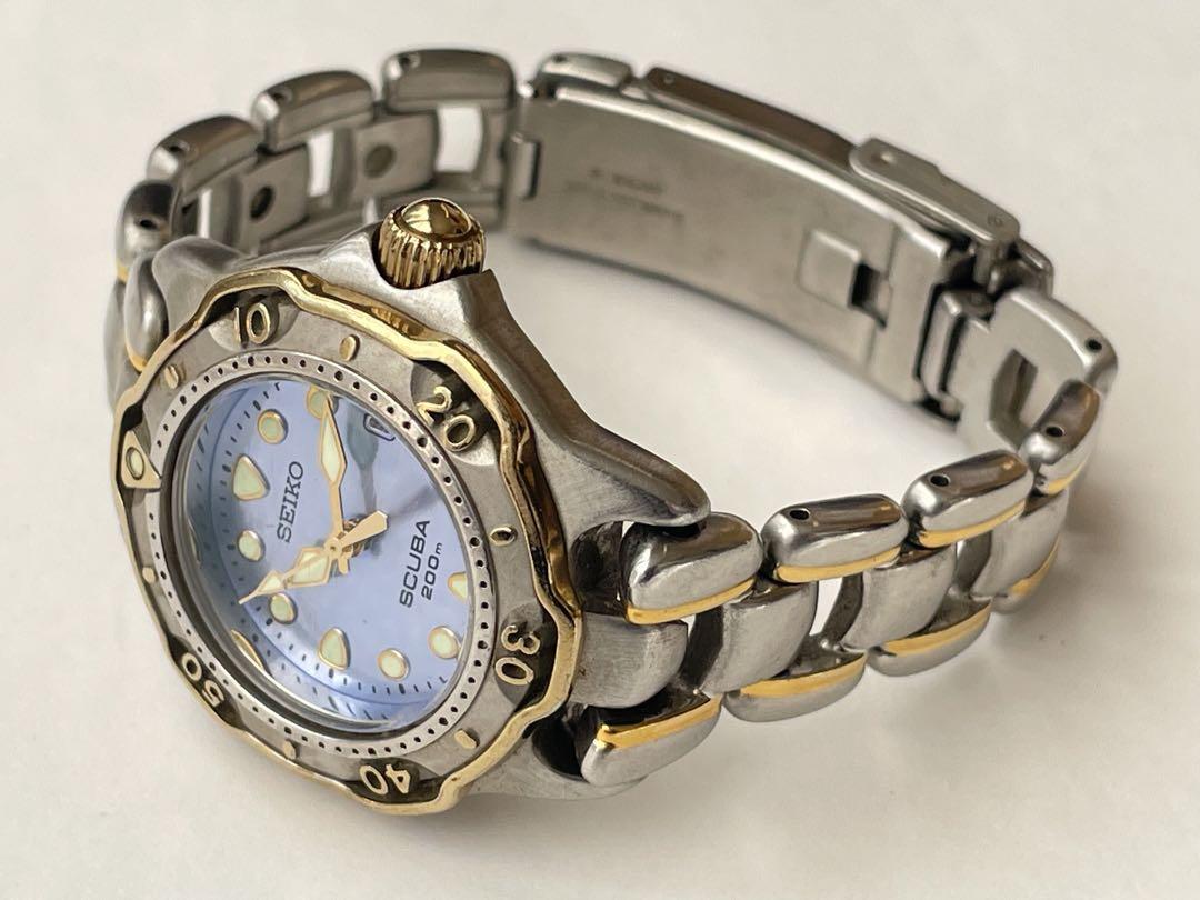 時計 SEIKO SCUBA 7N85 LADIES QUARTZ DIVER