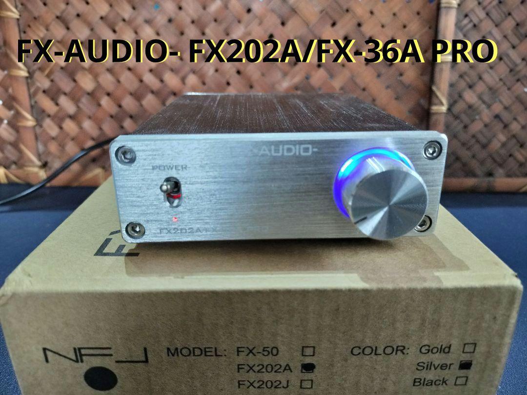 FX-AUDIO- FX202A/FX-36A PRO＋ ACアダプター