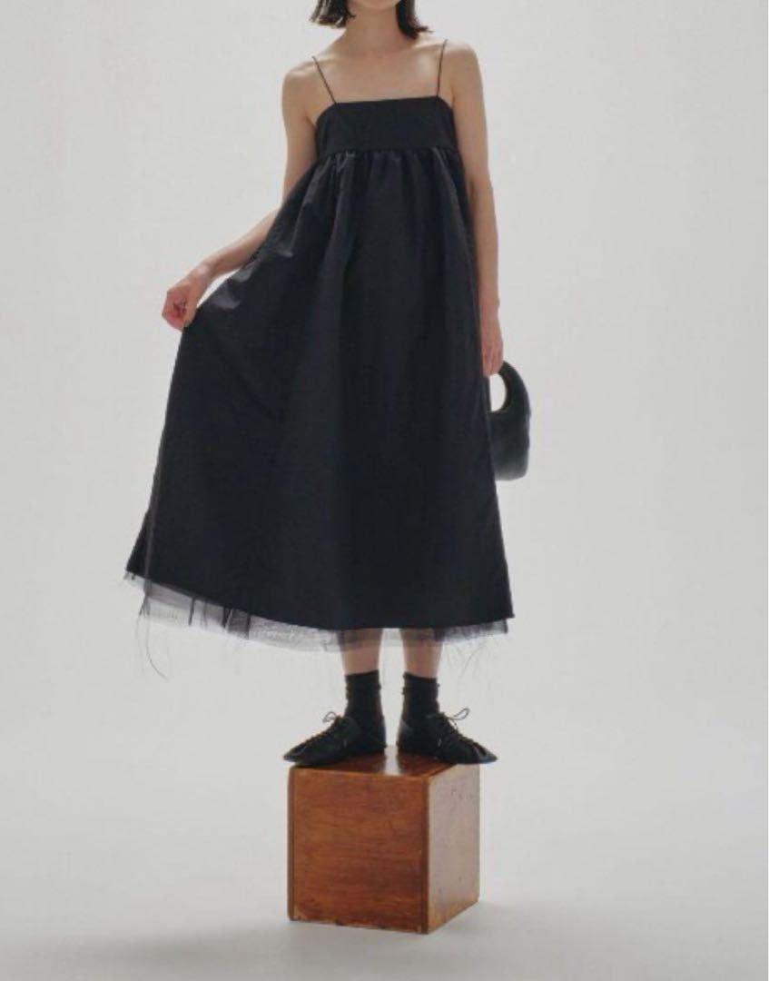 todayful Washer Camisole Dress ブラック 36