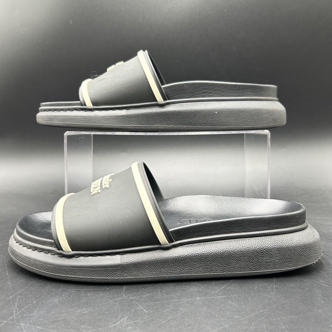 【alexander mcqueen】アレキサンダーマックイーン サンダル 美品✨️ アレキサンダーマックイーン サンダル ブラック - メルカリ