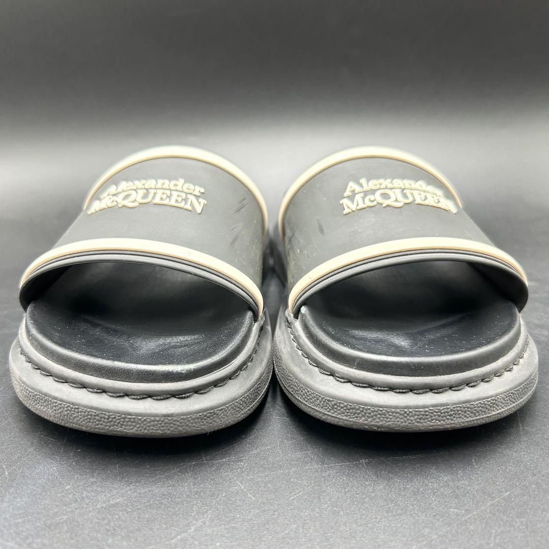 美品✨️ アレキサンダーマックイーン サンダル ブラック - メルカリ