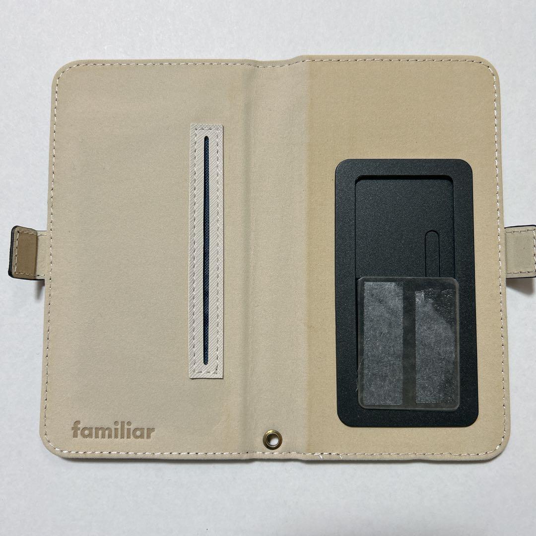♡familiar ファミリア 手帳型 スマートフォン ケース スマホケース♡