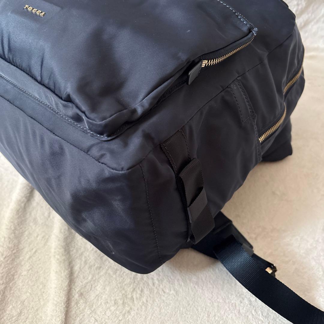美品⭐️TOCCA LEGERE BACKPACK バックパック ネイビー トッカ 美品⭐️TOCCA LEGERE BACKPACK バックパック ネイビー トッカ