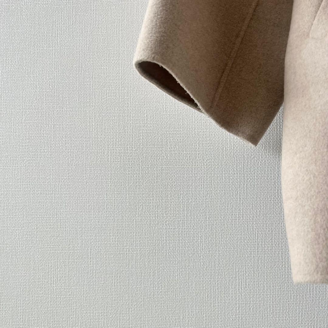 ガリャルダガランテ　リバーショートコート　ベージュ