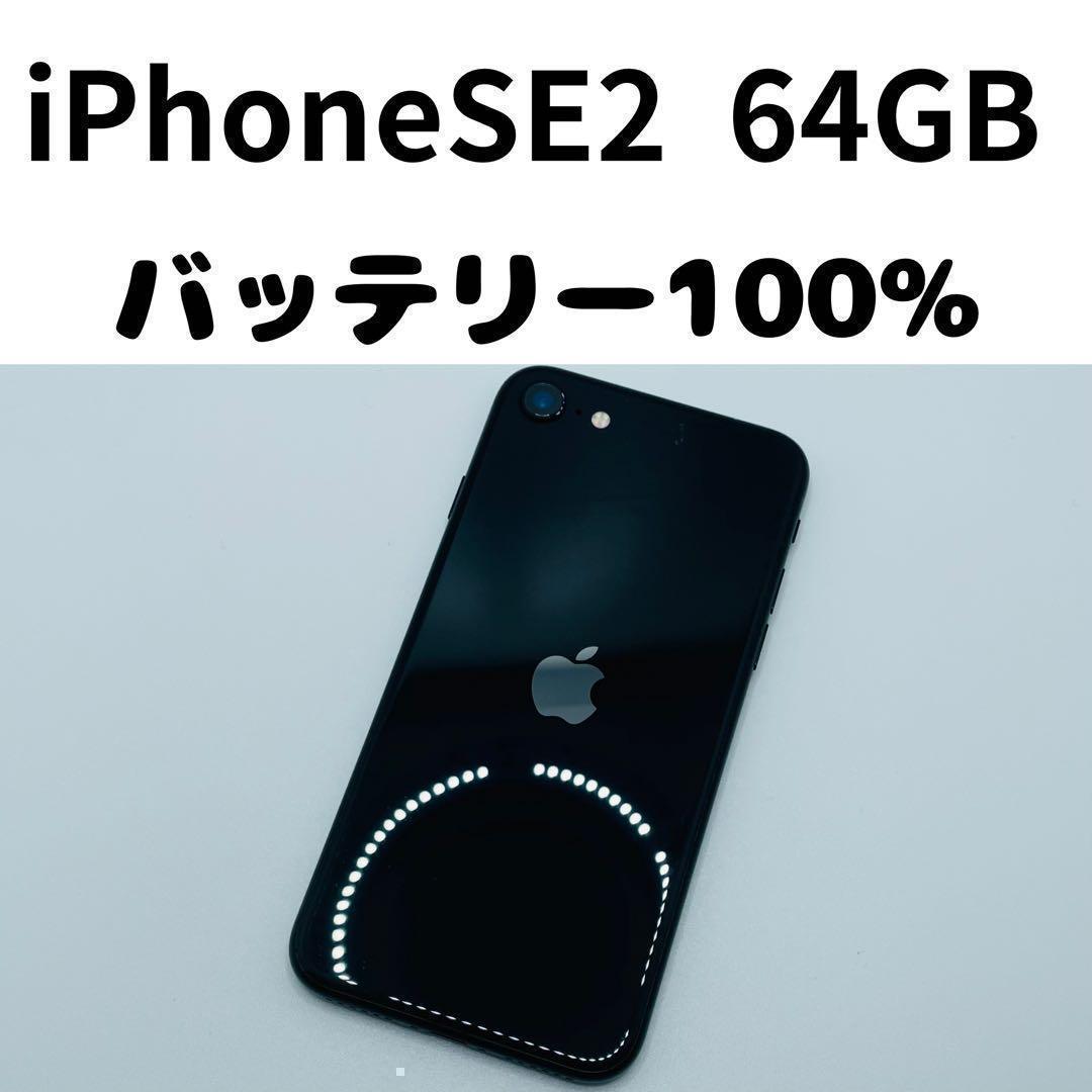 【格安美品】iPhone se2 64GB simフリー本体 119