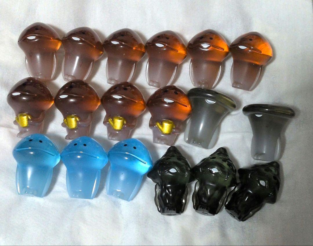 なめこ栽培キット アクリルフィギュア　クリアマスコット アクリルストーン