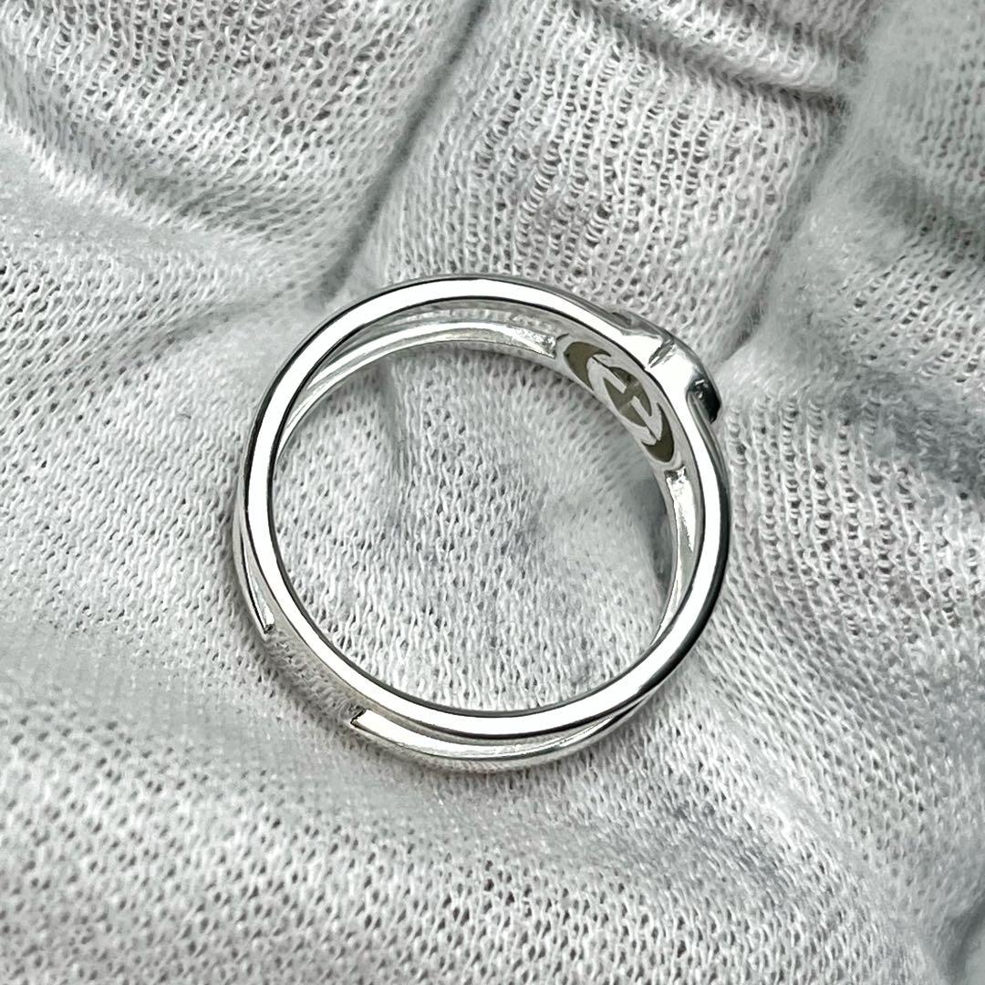 美品　GUCCI 指輪　 インターロッキングリング　14号