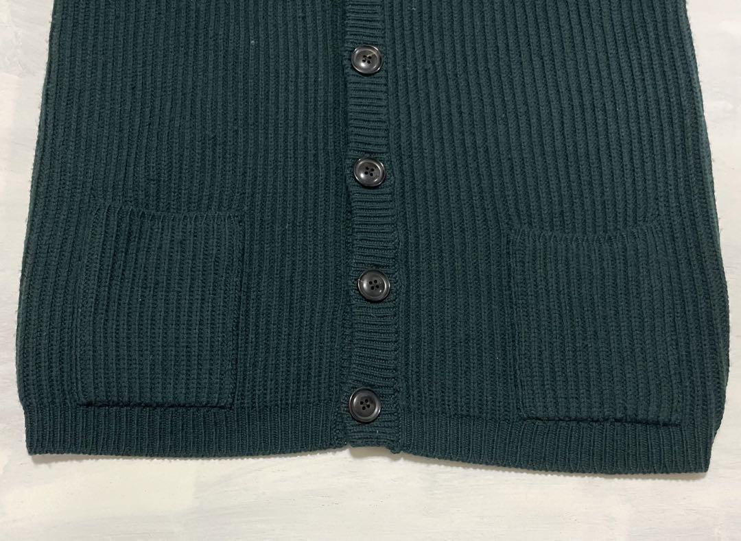 大きいサイズ　paul smith 羊毛　ウールカーディガン　XL 2way