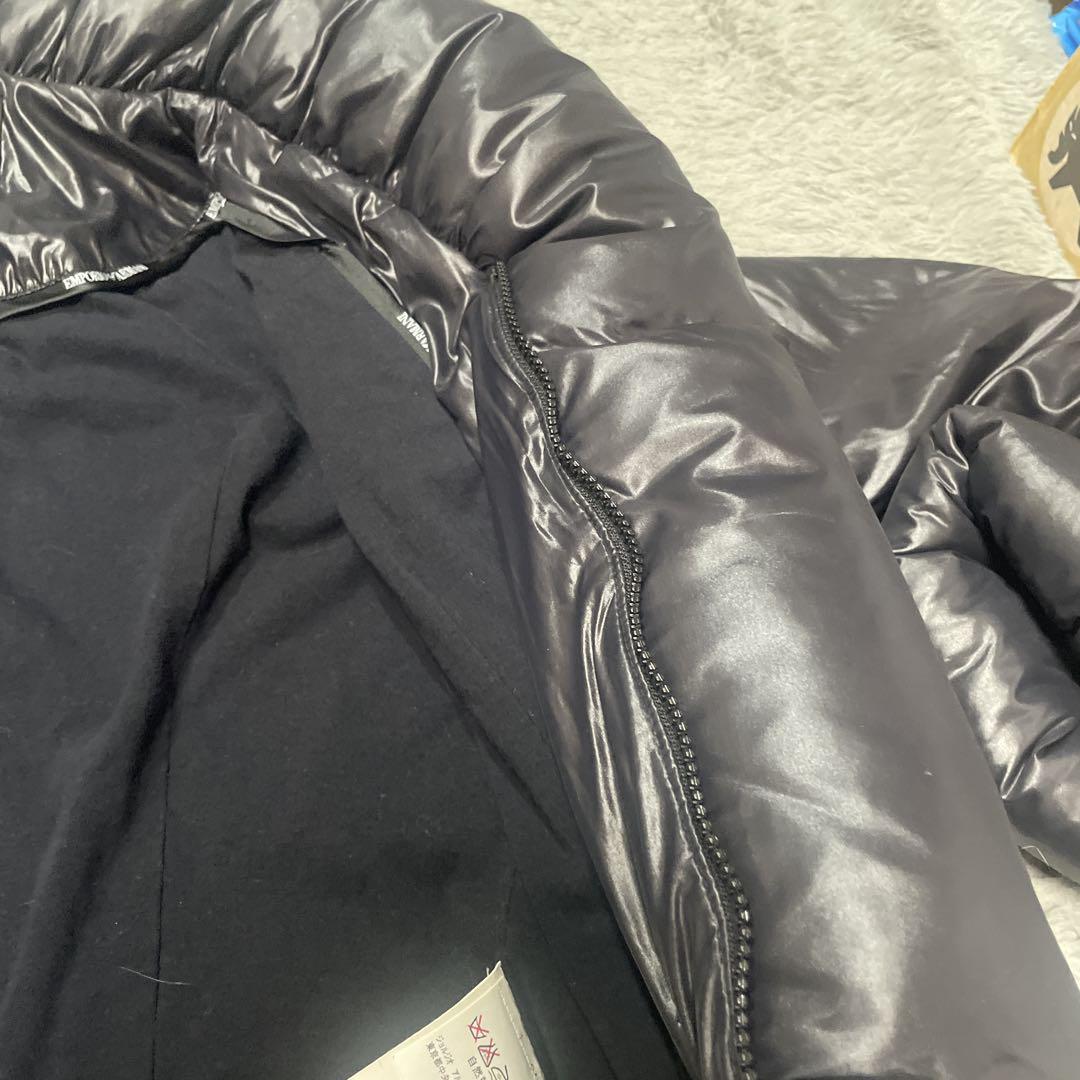 エンポリオアルマーニARMANI ダウンジャケット ブラックS 美品