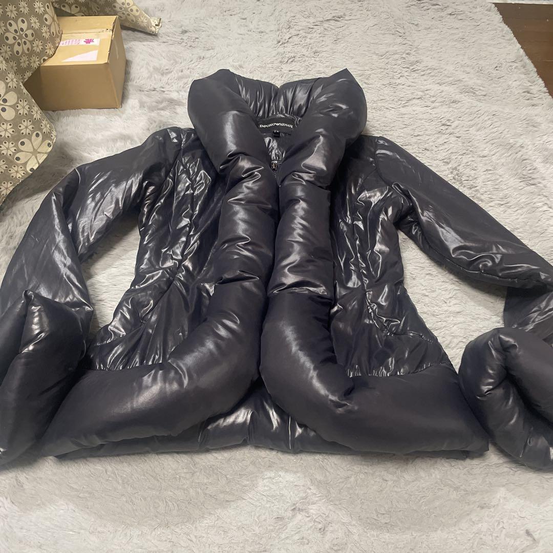 エンポリオアルマーニARMANI ダウンジャケット ブラックS 美品