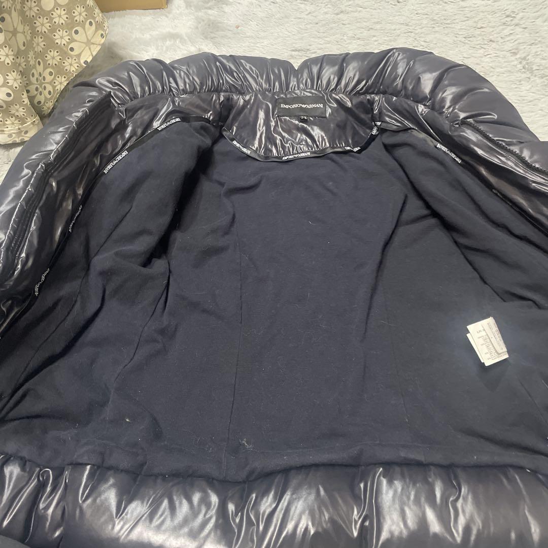エンポリオアルマーニARMANI ダウンジャケット ブラックS 美品