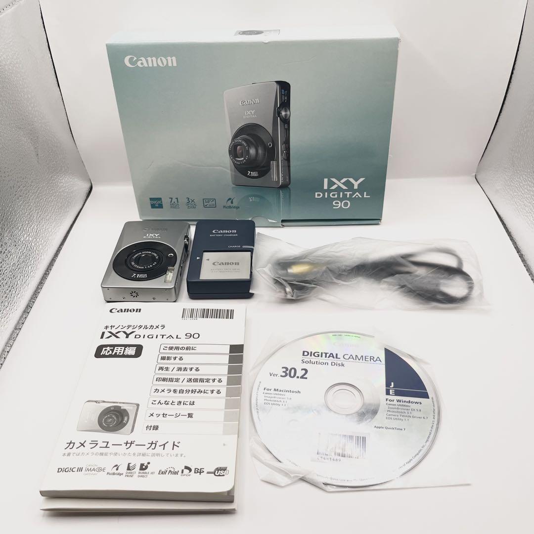 【美品】Canon IXY Digital 90 コンパクトデジタルカメラ
