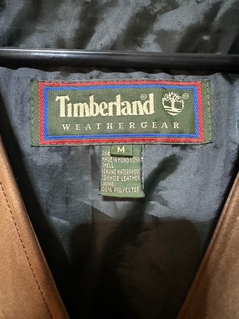 Timberland レザーベスト