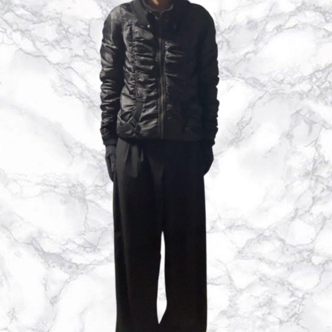 00s archive design padded nylon jacket